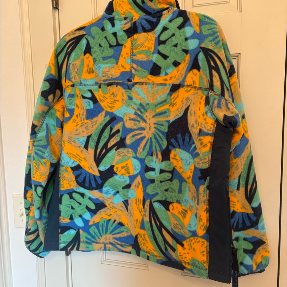 Outdoor Afro x REI patterned Fleece 1/4 Zip Pullover - Picture 2 of 6